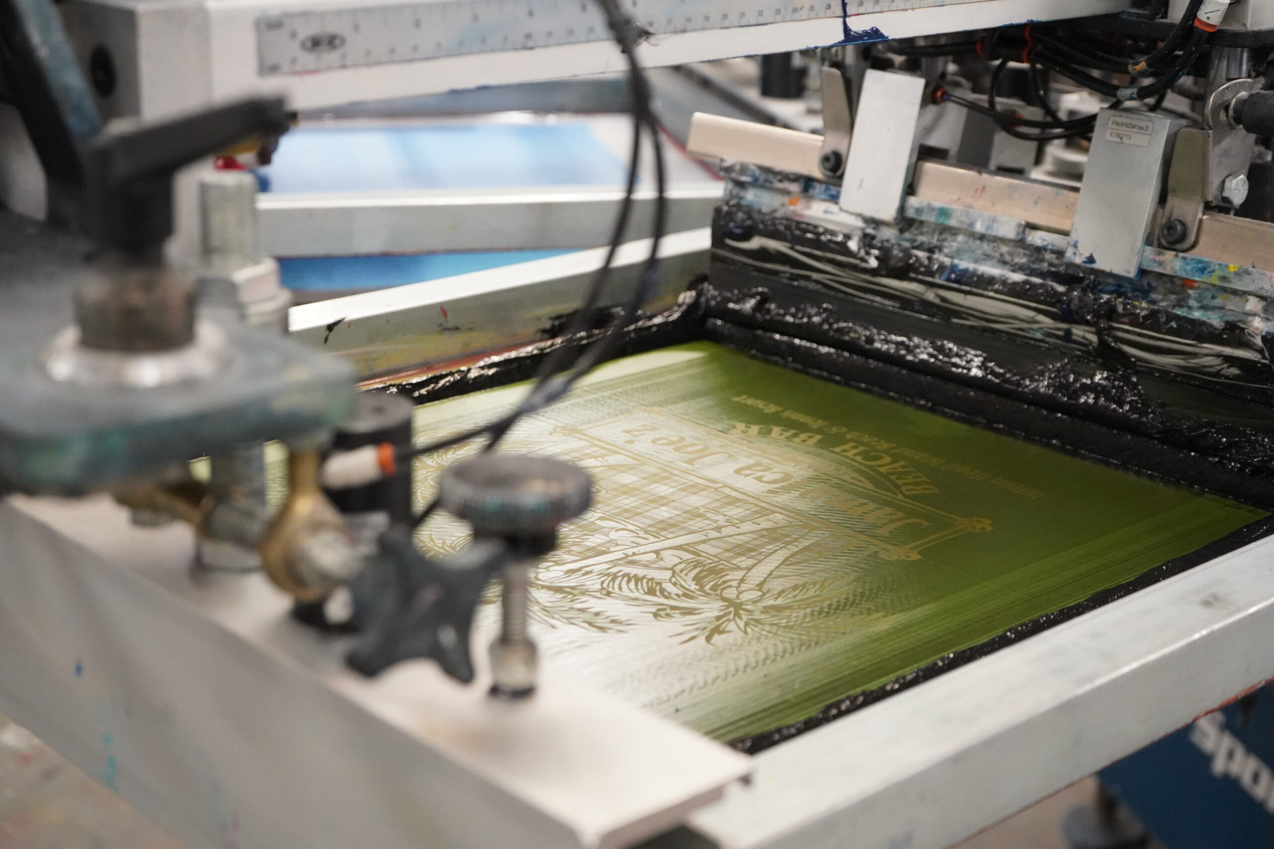 Screen printed custom-made shirts